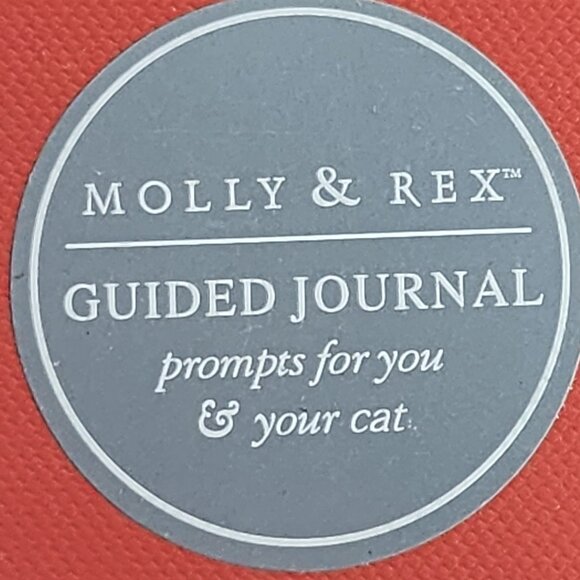 Molly & Rex A Guided Journal for You and Your Cat 208pg Softcover Book Daily - Picture 4 of 16